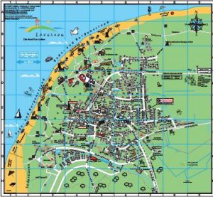Karte Langeoog